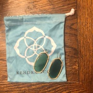 Kendra Scott green earring